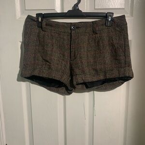 Old Navy Brown Plaid Women's Shorts